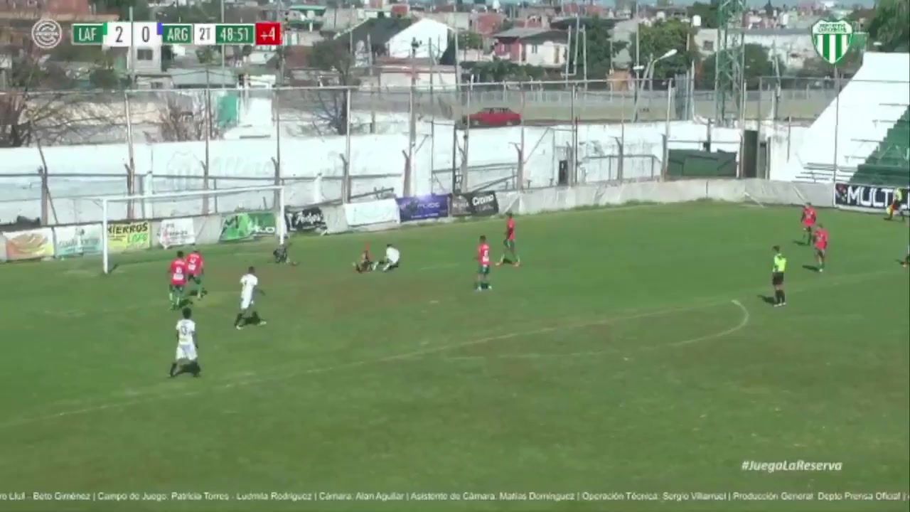 AR L（R） Deportivo Laferrere Reserves Vs Argentino Merlo Reserves  Goal in 94 min, Score 2:1