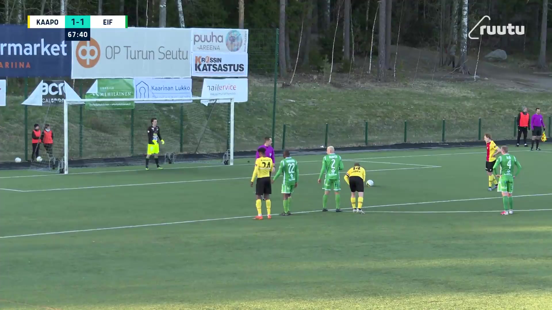 FIN CUP Kaarinan Pojat Vs Ekenas IF Fotboll Juho Salminen Goal in 68 min, Score 2:1