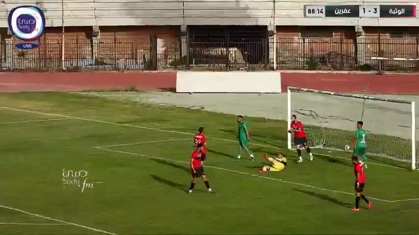 Syri D1 Al Wathbah Vs Afrin SC  Goal in 89 min, Score 4:1