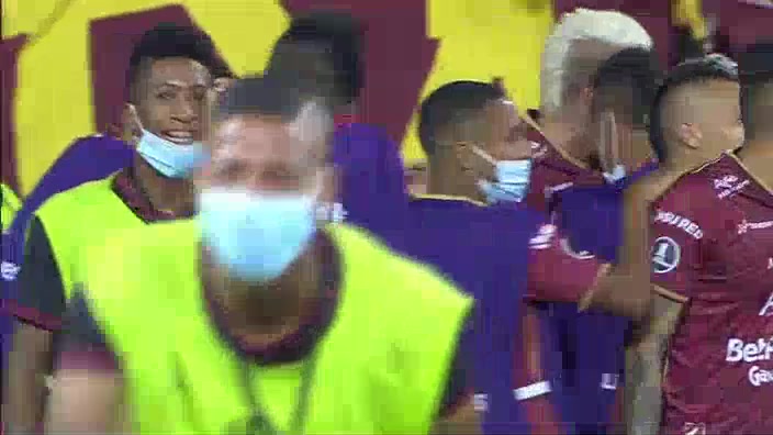CON CLA Deportes Tolima Vs Independiente Jose Teran 88 phút Andres IbarguenVào, ghi bàn 1:0
