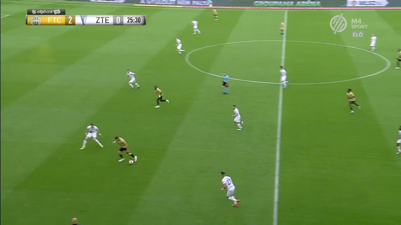 HUN D1 Ferencvarosi TC Vs ZalaegerzsegTE 25 phút Endre BotkaVào, ghi bàn 3:0