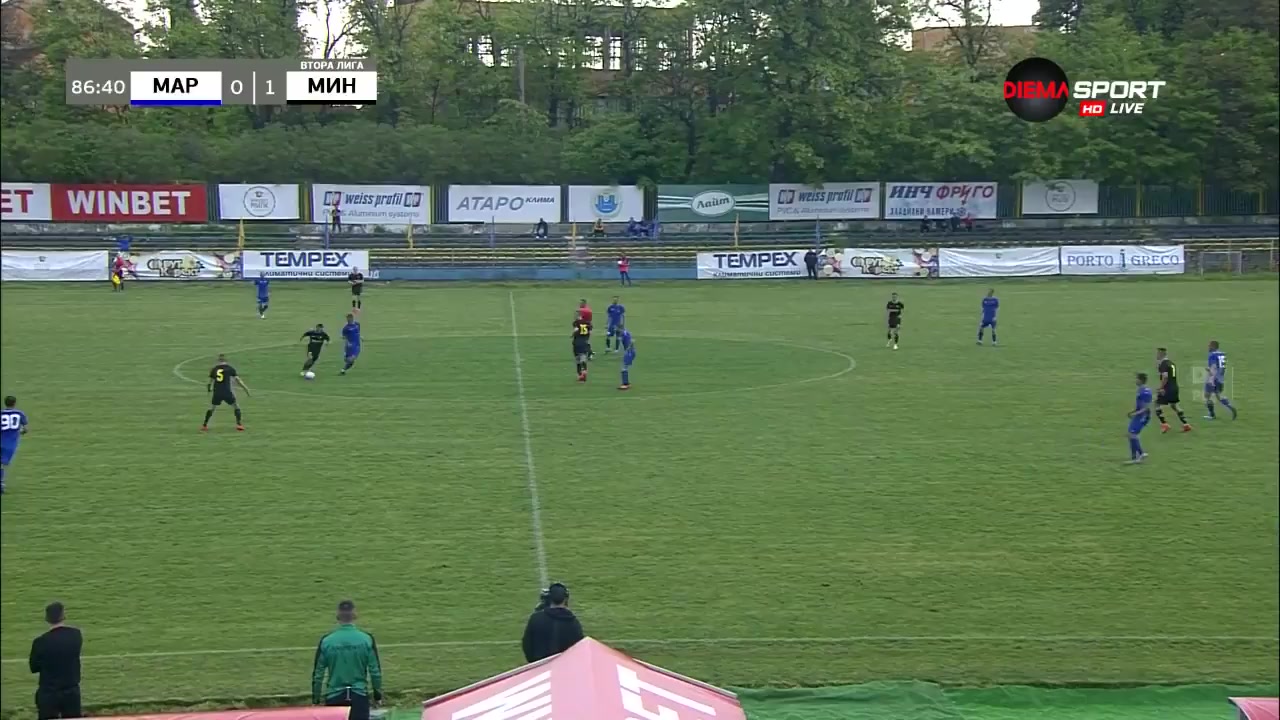 BUL D2 FC Maritsa 1921 Vs Minyor Pernik  Goal in 87 min, Score 0:2