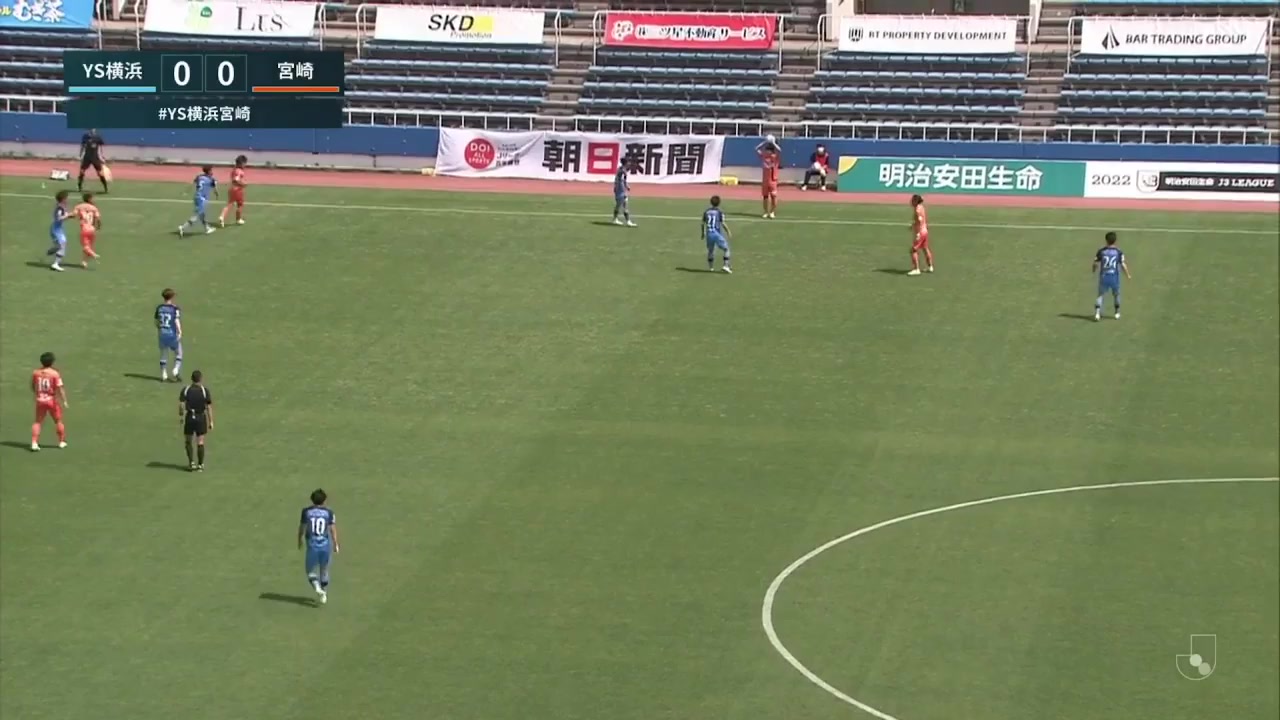 JPN D3 Yokohama SCC Vs Miyazaki 11 phút Vào, ghi bàn 0:1