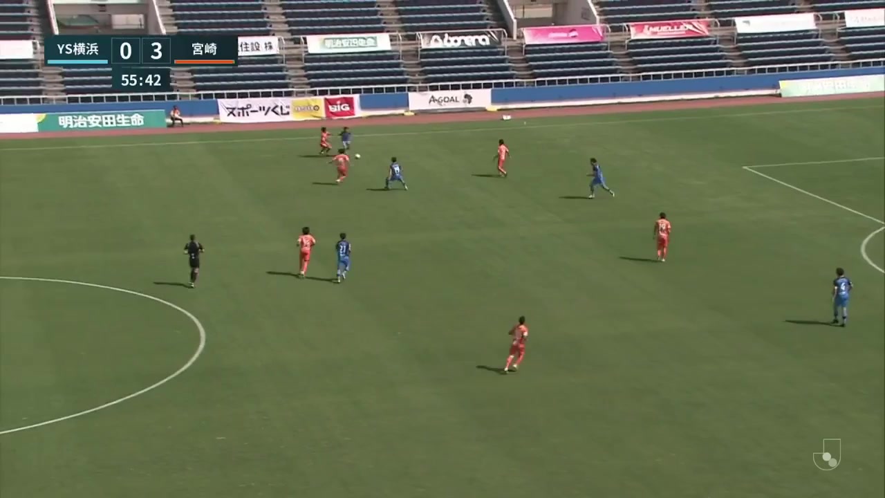 JPN D3 Yokohama SCC Vs Miyazaki 56 phút Vào, ghi bàn 0:4