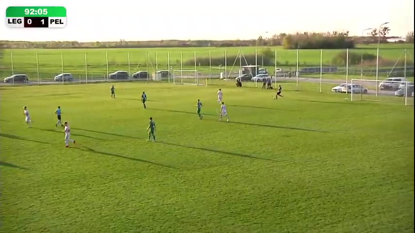 IV liga Legia Warszawa B Vs Pelikan Lowicz  Goal in 93 min, Score 0:2