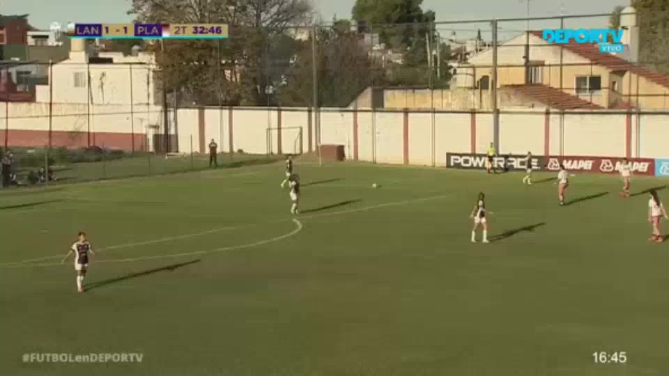  AR D1(W) Lanus (w) Vs Platense (w)  Goal in 80 min, Score 1:2