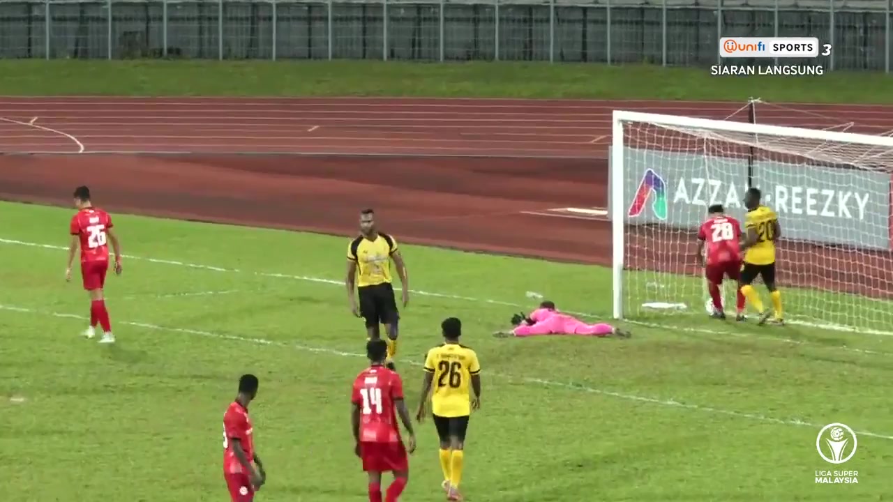 MAS SL Sarawak United Vs Negeri Sembilan 65 phút Vào, ghi bàn 1:1