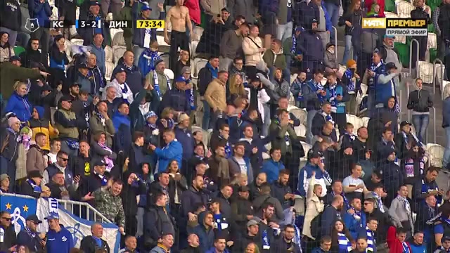 10 Krylya Sovetov Vs Dynamo Moscow 73 skor gol Vyacheslav Grulev, skor 3:2