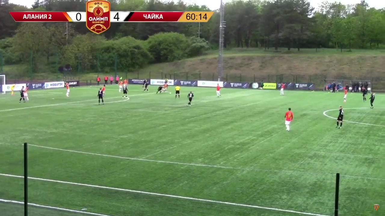 RUS D2 Alania-d Vladikavkaz Vs FK Chayka Pesch Khokhlachev Goal in 61 min, Score 0:5