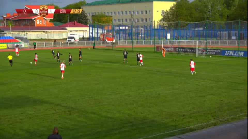 RUS D2 FK Kuban Kholding Vs Spartak Nalchik 61 ทำประตู  ประตู, ทำคะแนน 0:2