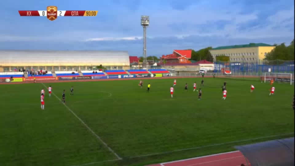 RUS D2 FK Kuban Kholding Vs Spartak Nalchik 92 ทำประตู  ประตู, ทำคะแนน 0:3