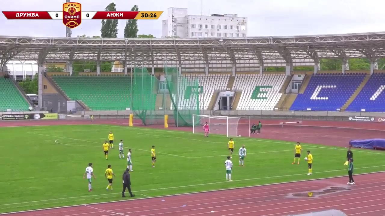 RUS D2 Druzhba Maykop Vs Anzhi Makhachkala 31 ทำประตู  ประตู, ทำคะแนน 0:1