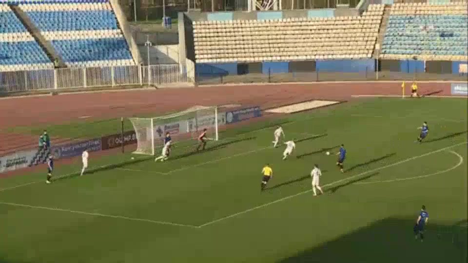 RUS D2 Shinnik Yaroslavl Vs Kairat Moskva 28 ทำประตู  ประตู, ทำคะแนน 1:0