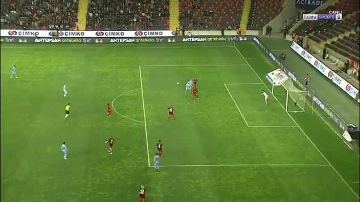 TUR D1 Gazisehir Gaziantep Vs Kayserispor  Goal in 25 min, Score 0:1