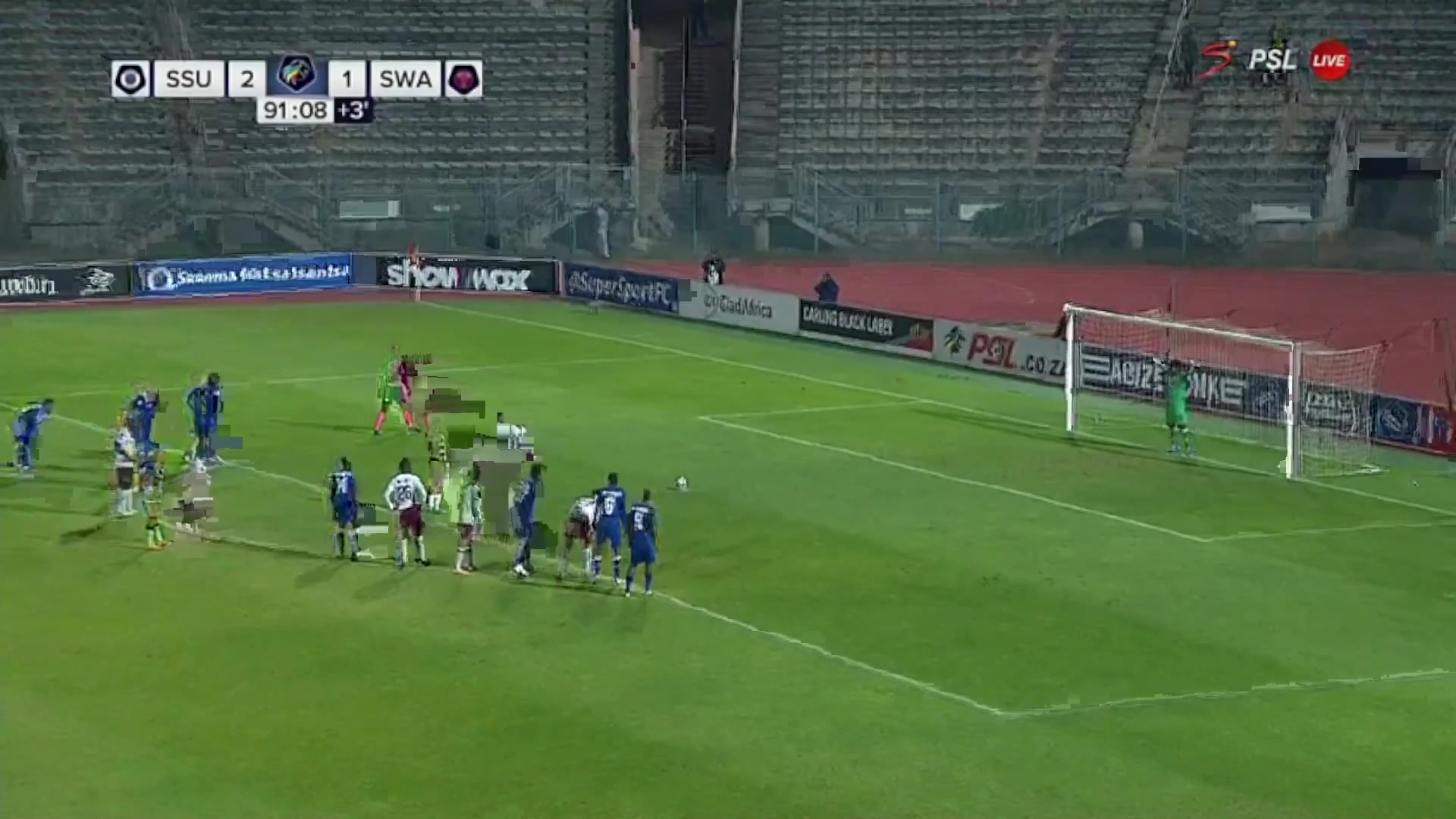 SAPL D1 Supersport United Vs Moroka Swallows 92 phút Vào, ghi bàn 2:2