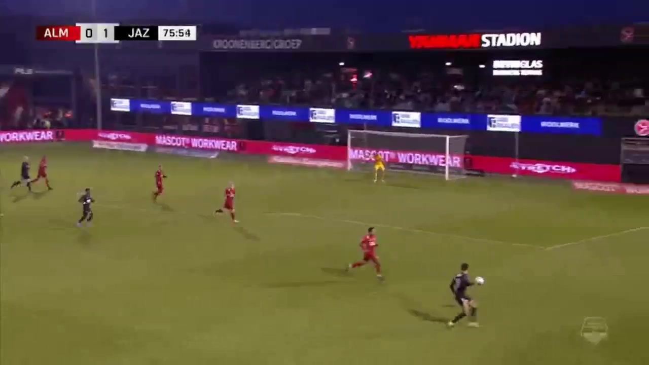 HOL D2 Almere City FC Vs AZ Alkmaar (Youth) 77 phút Vào, ghi bàn 0:2