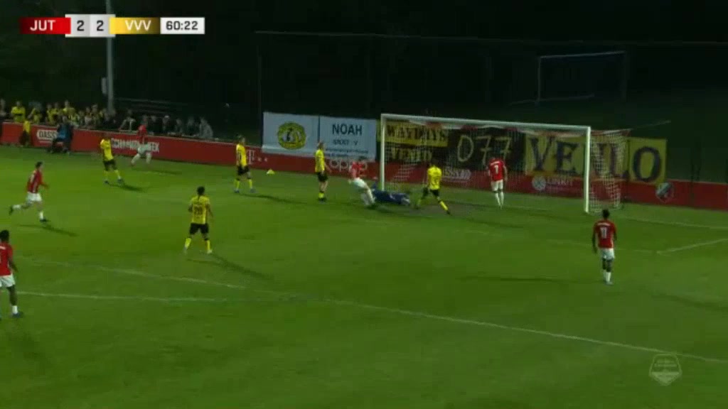 HOL D2 FC Utrecht (Youth) Vs VVV Venlo 63 phút Vào, ghi bàn 2:3