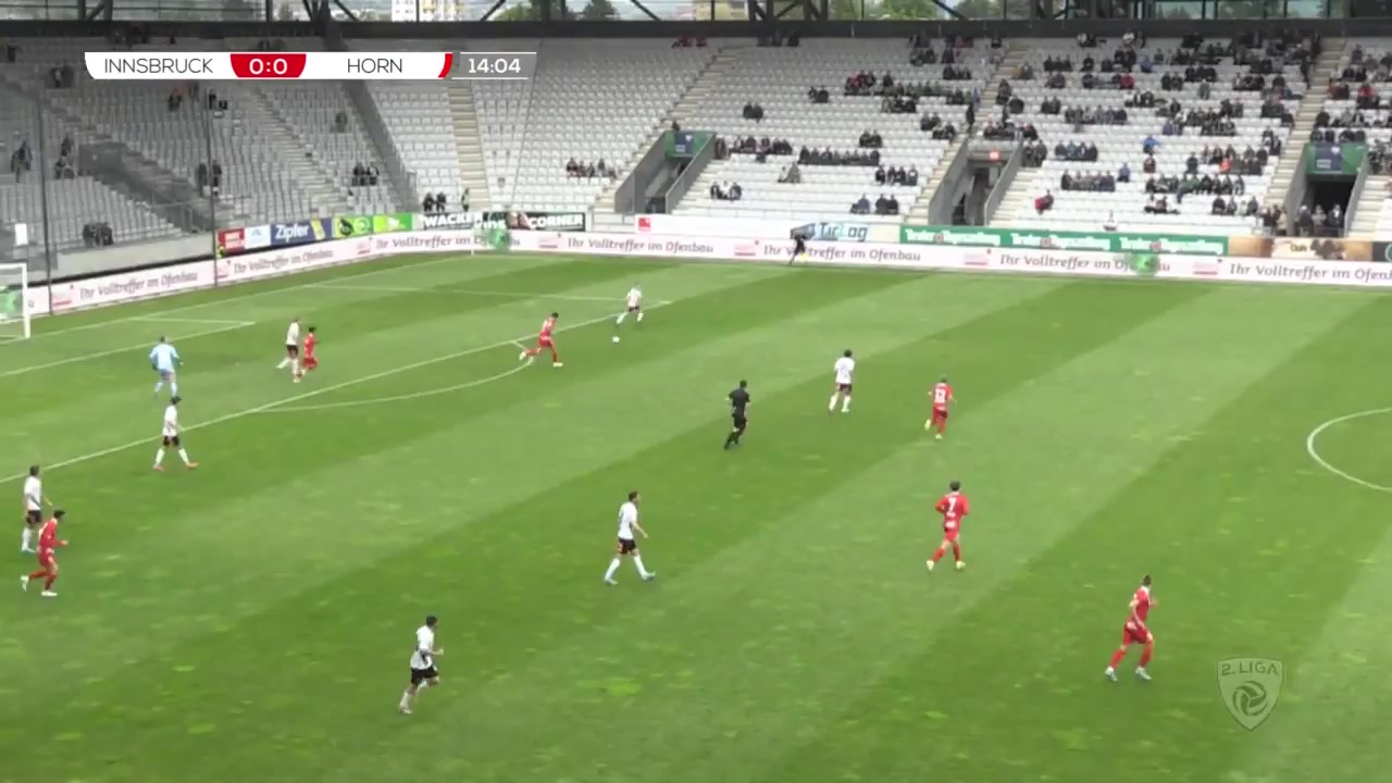 AUT D2 FC Wacker Innsbruck Vs SV Horn 15 phút Vào, ghi bàn 1:0