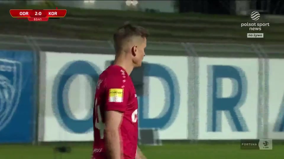 POL D1 Odra Opole Vs Korona Kielce  Goal in 65 min, Score 3:0