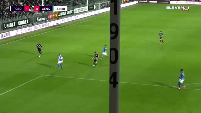 BEL D1 Charleroi Vs Racing Genk 45 phút Vào, ghi bàn 1:0