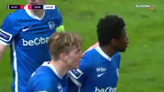 BEL D1 Charleroi Vs Racing Genk 84 phút Vào, ghi bàn 1:2