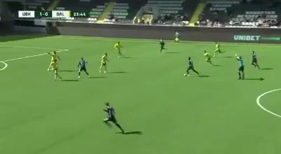 SWE D2 Utsiktens BK Vs Dalkurd FF Erik Westermark Goal in 23 min, Score 1:0