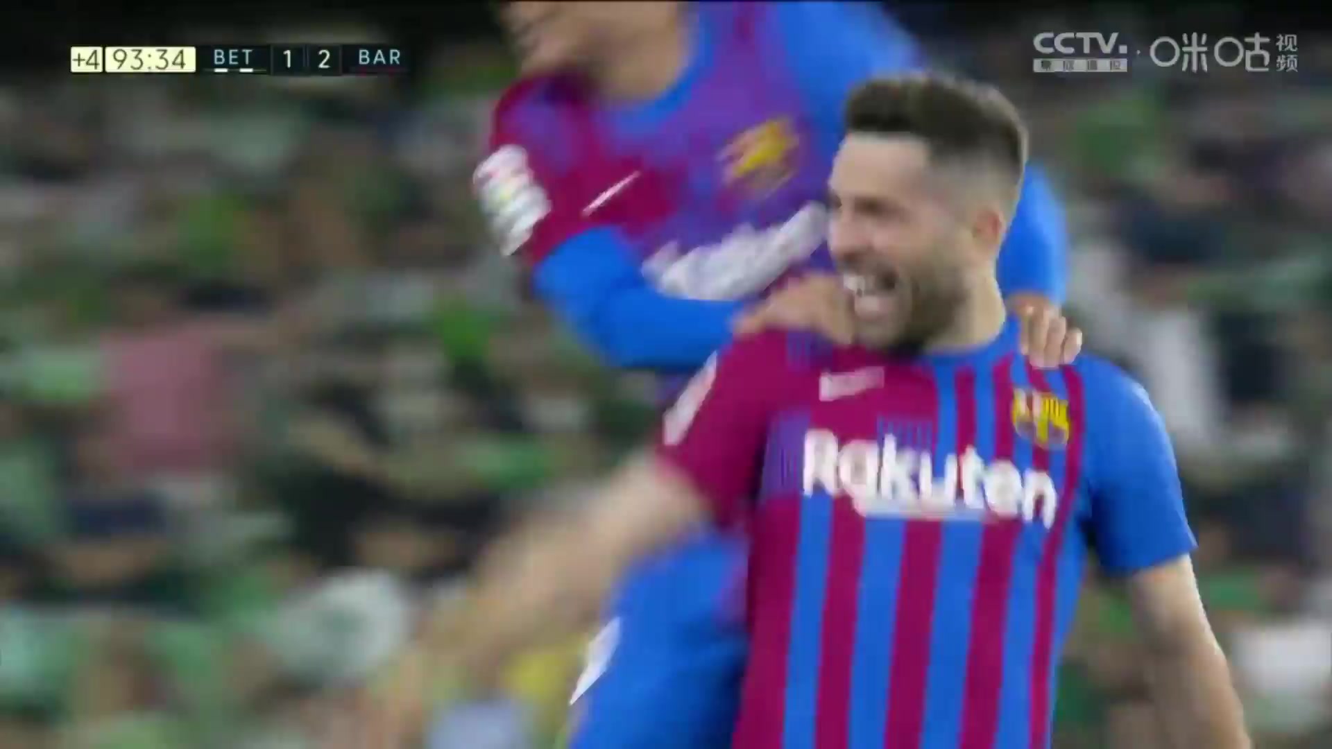 Laliga1 Real Betis Vs FC Barcelona 93 phút Vào, ghi bàn 1:2