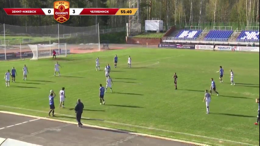 RUS D2 FK Zenit Izhevsk Vs Chelyabinsk 58 ทำประตู  ประตู, ทำคะแนน 0:4