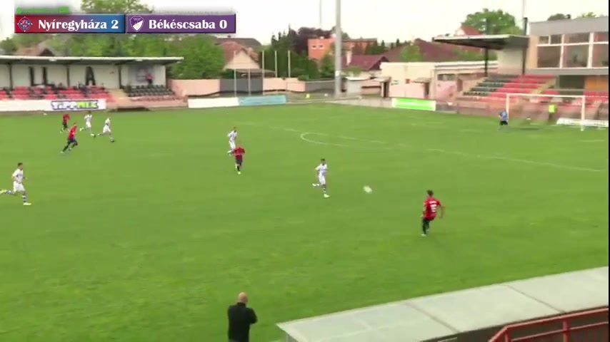 HUN D2E Nyiregyhaza Vs Bekescsaba  Goal in 74 min, Score 3:0