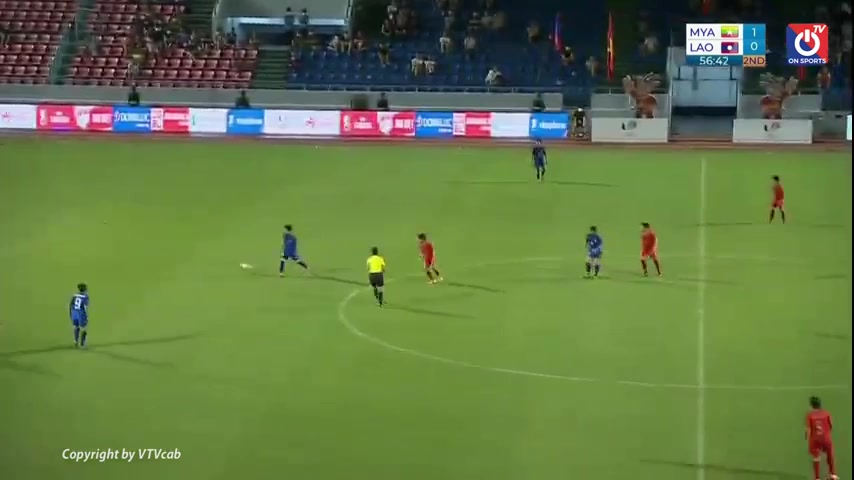 SEAGW Myanmar (w) Vs Laos (w)  Goal in 57 min, Score 2:0