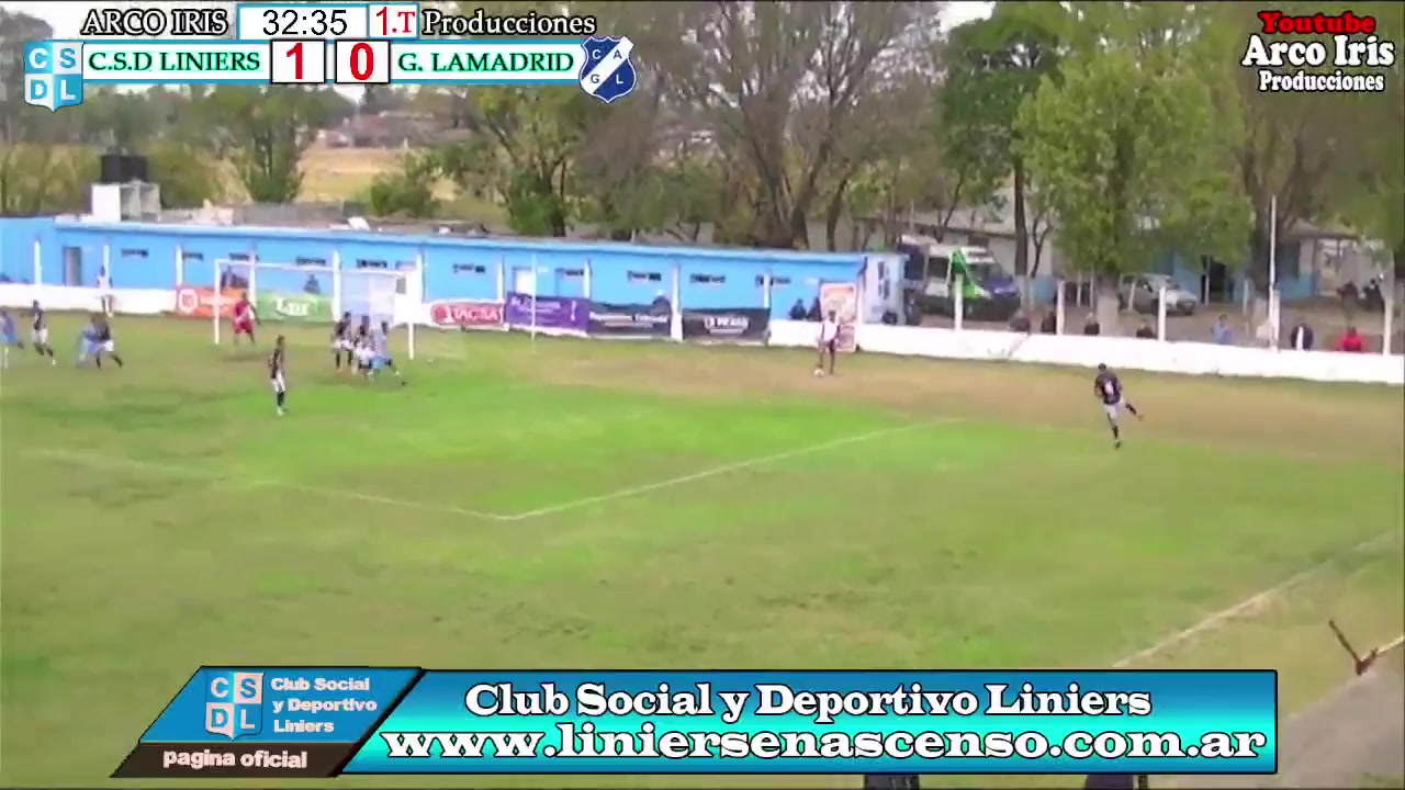 ACT  M Liniers Vs General Lamadrid Franco Méndez Goal in 32 min, Score 2:0