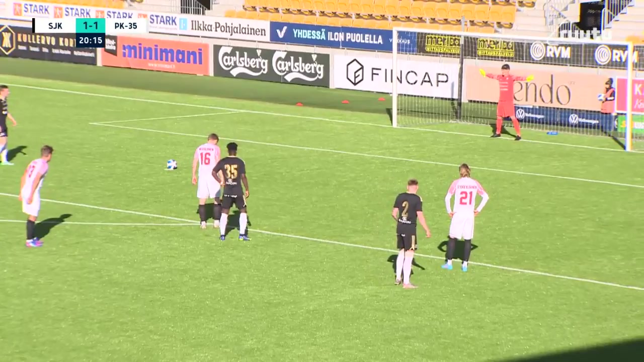 FIN D2 SJK Akatemia Vs PK-35 Vantaa 20 phút Oskar PihlajaVào, ghi bàn 2:1