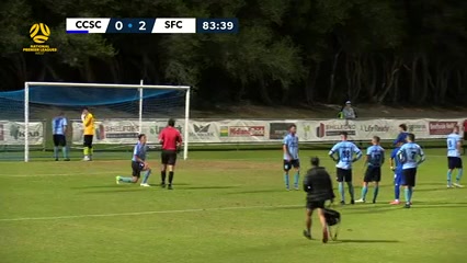 WAUS D1 Cockburn City Vs Sorrento F.C.  Goal in 85 min, Score 1:2