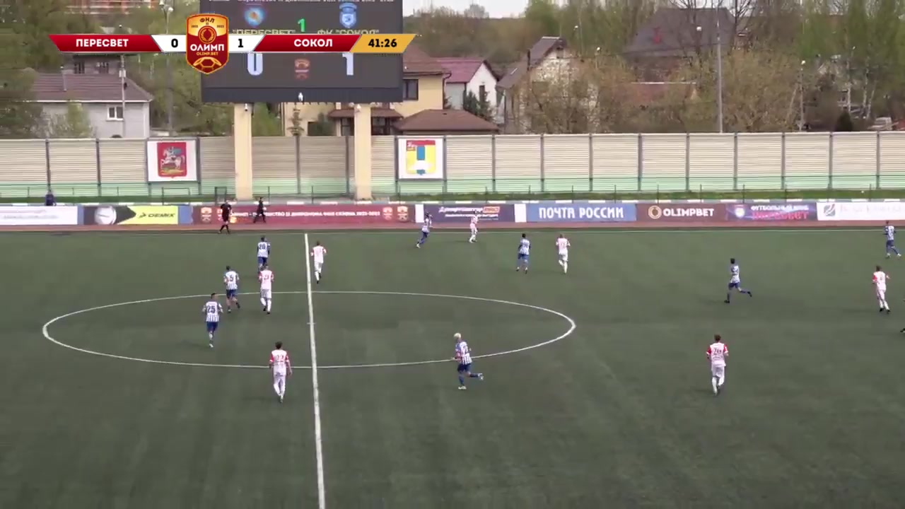 RUS D2 Peresvet Podolsk Vs Sokol 41 phút Vào, ghi bàn 0:2