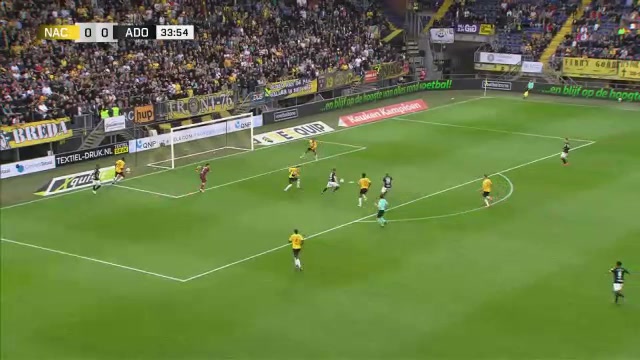 HOL D2 NAC Breda Vs ADO Den Haag 34 phút Sem SteijnVào, ghi bàn 0:1