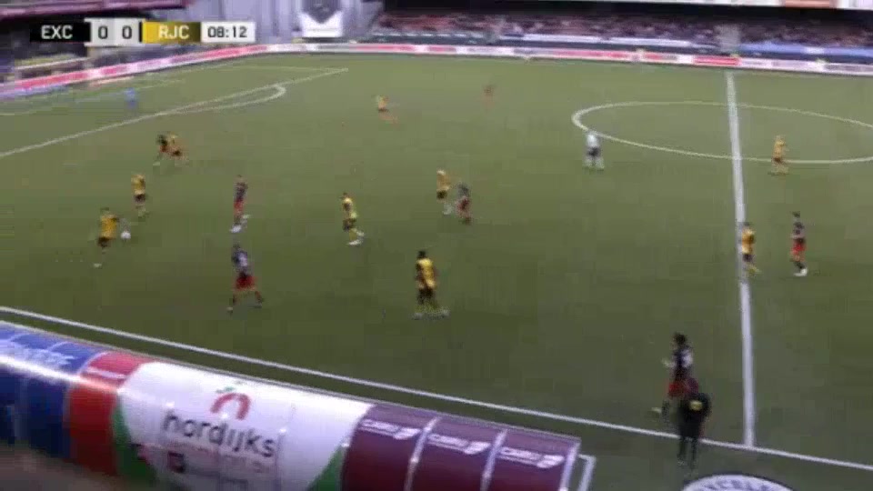 HOL D2 Excelsior SBV Vs Roda JC 8 phút Kenzo GoudmijnVào, ghi bàn 1:0