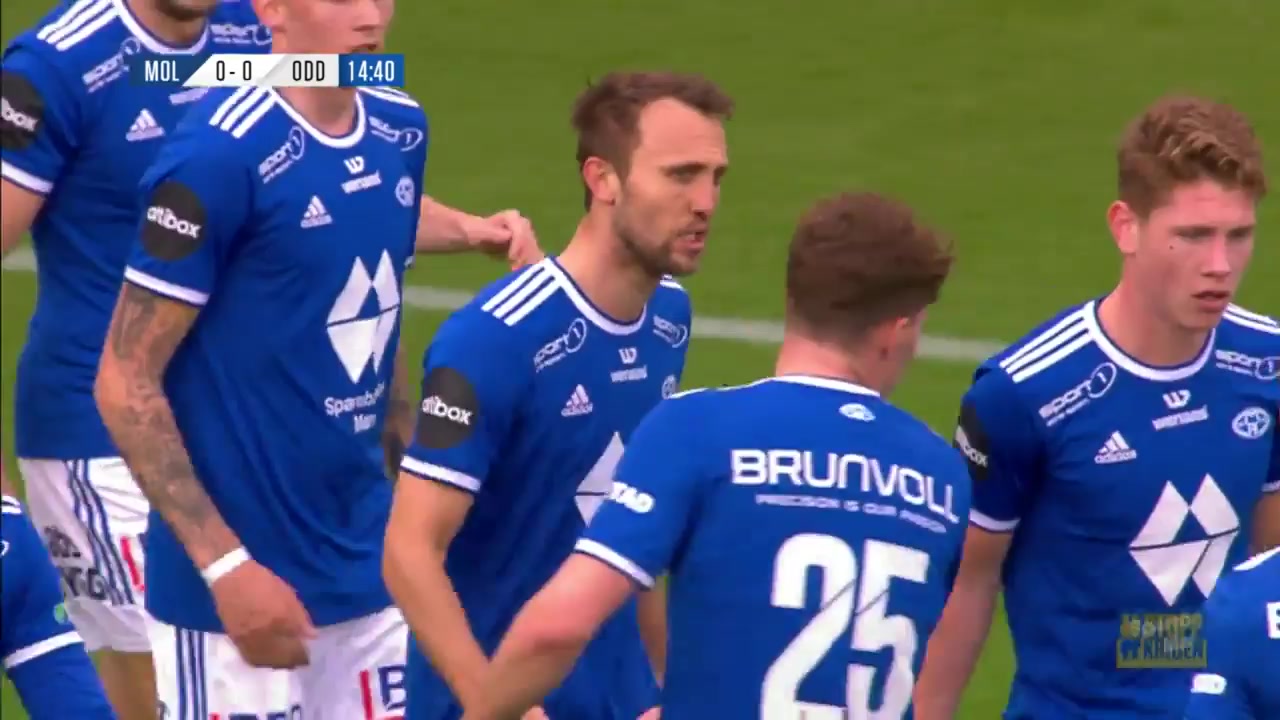 NOR D1 Molde Vs Odd Grenland 13 ทำประตู Magnus Wolff Eikrem ประตู, ทำคะแนน 1:0