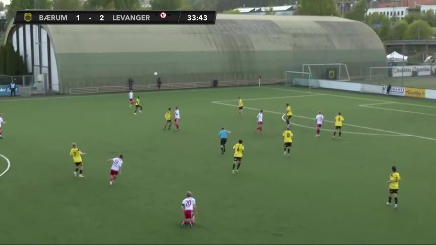 NOR D2 Baerum SK Vs Levanger FK  Goal in 33 min, Score 2:2