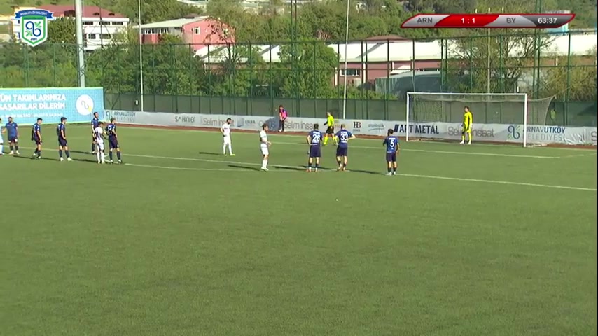 TUR 3B Utkoi Vs Yldrm Belediyesispor Mert Caymaz Goal in 65 min, Score 2:1