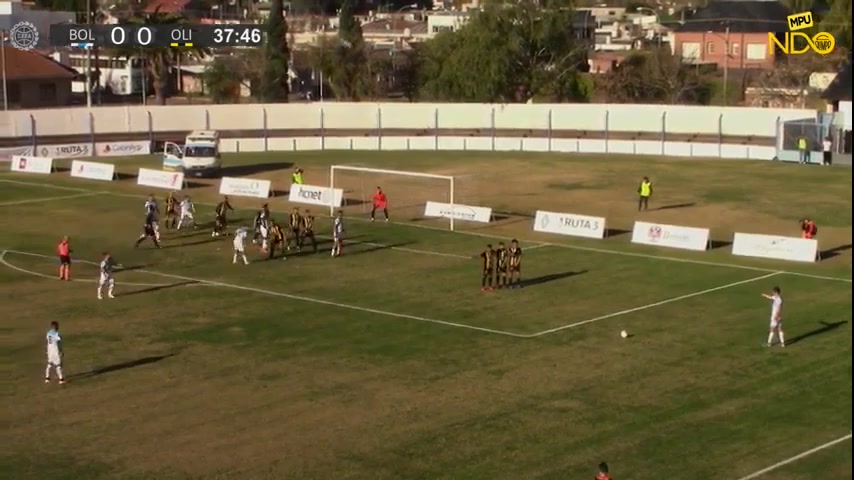 Torneo A Club Ciudad de Bolivar Vs Olimpo Bahia Blanca Román Barreto Goal in 38 min, Score 1:0