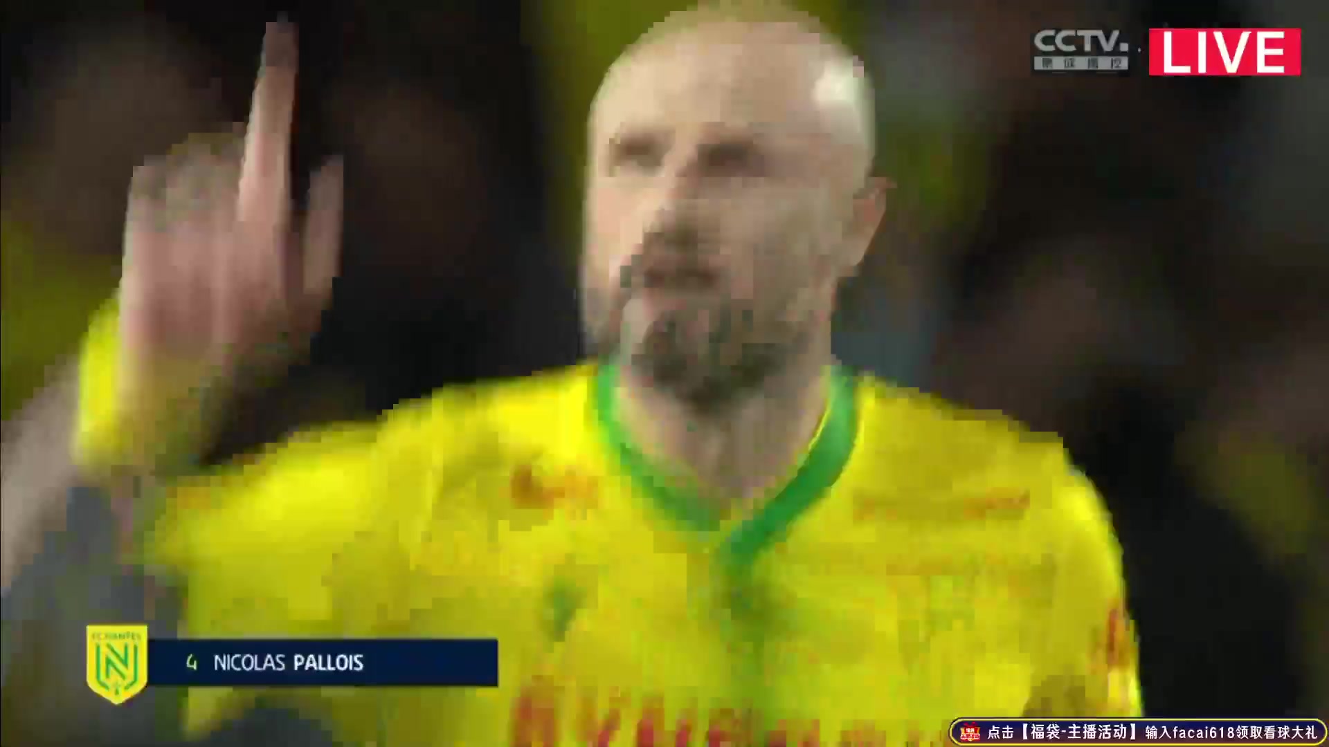 Ligue1 Nantes Vs Rennes 72 phút Nicolas PalloisVào, ghi bàn 2:1