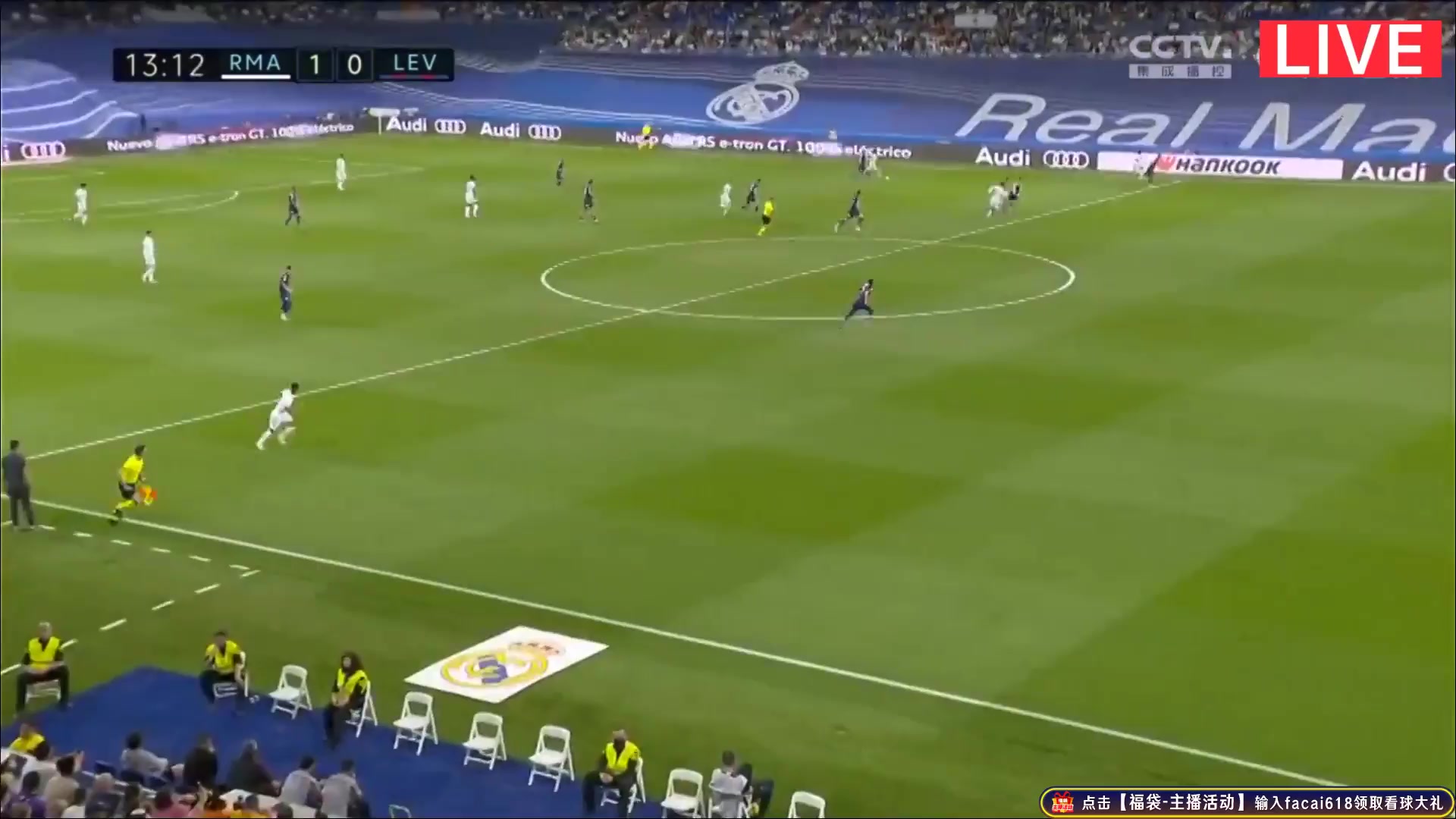 Laliga1 Real Madrid Vs Levante 12 phút Ferland MendyVào, ghi bàn 1:0