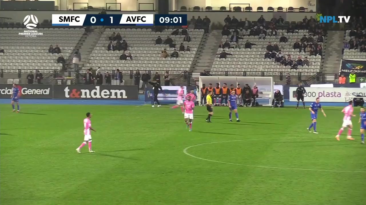 AUS VPL South Melbourne Vs Avondale FC 9 phút Vào, ghi bàn 0:2