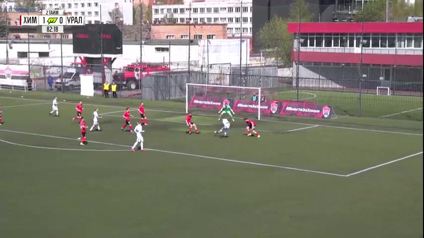 RUS YthC Khimki Youth Vs FK Ural Youth Mosin Goal in 83 min, Score 1:1