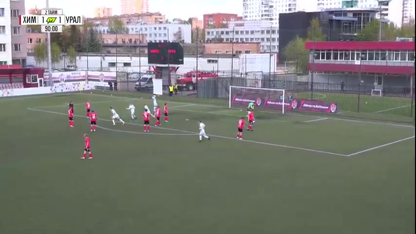 RUS YthC Khimki Youth Vs FK Ural Youth 91 phút Vào, ghi bàn 1:2