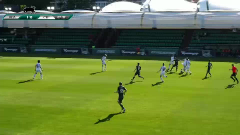 RUS YthC FK Krasnodar Youth Vs Strogino Youth Beskibalniy Goal in 8 min, Score 1:1