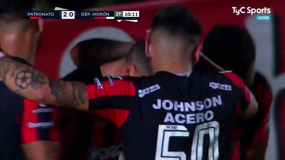 ARG C Patronato Parana Vs Deportivo Moron  Goal in 55 min, Score 2:0