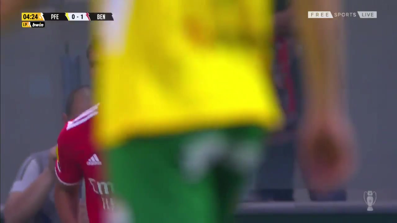 POR D1 Pacos de Ferreira Vs Benfica Henrique Pereira Araujo Goal in 4 min, Score 0:1