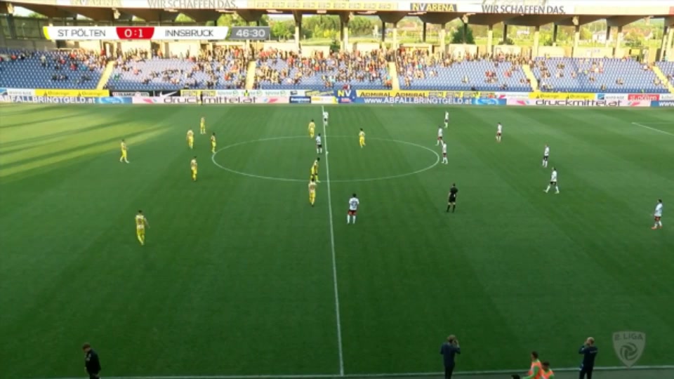 AUT D2 St.Polten Vs FC Wacker Innsbruck 49 phút Ulysses Llanez Jr.Vào, ghi bàn 2:1