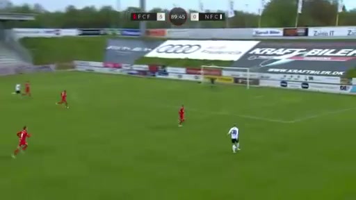 DEN D1 Fredericia Vs Nykobing FC Mikkel Juhl Goal in 90 min, Score 5:1